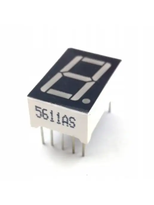 GSMIN Семисегментный индикатор с общим катодом 5161A5 для Arduino, вариант, фото 4
