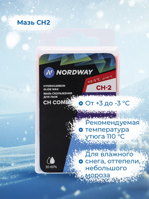 Nordway Универсальный набор мазей скольжения, черный, фото 2