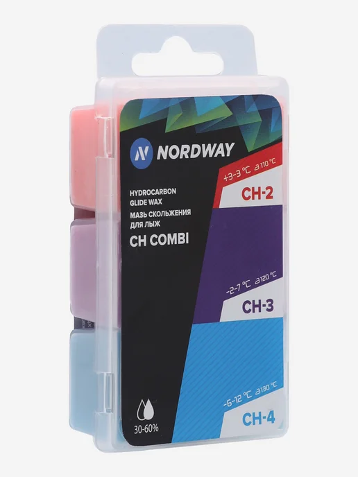 Nordway Универсальный набор мазей скольжения, черный, фото 5