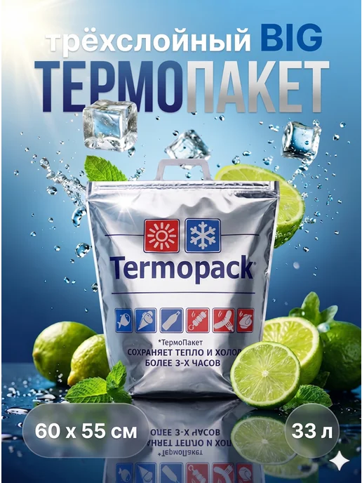 Сима-Ленд & UPAK LAND Термопакет, серый