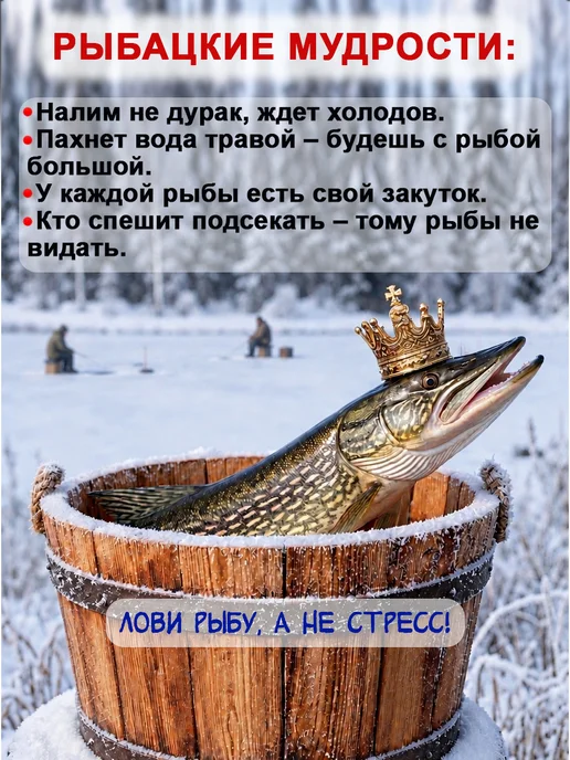 153 рыбы Жерлица для зимний рыбалки усиленная, синий, фото 5