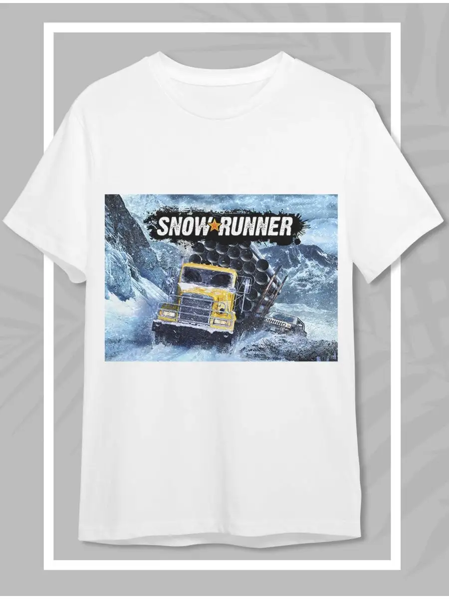 Футболка Игра SnowRunner (Сноу раннер) Top-TshirT 104326592 купить за 758 ₽  в интернет-магазине Wildberries