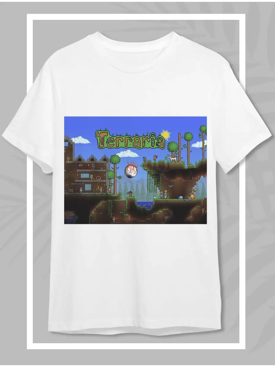 Футболка Игра Террария (Terraria) Top-TshirT 104332676 купить за 778 ₽ в  интернет-магазине Wildberries