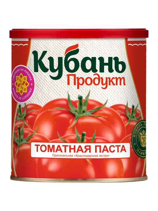 Кубань Продукт Томатная паста 770 гр, 770 г, фото 2