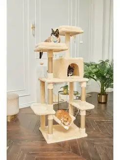 Домик для кошки с когтеточкой КомфортOne Pet БМФ 104434852 купить за 6 629 ₽ в интернет-магазине Wildberries