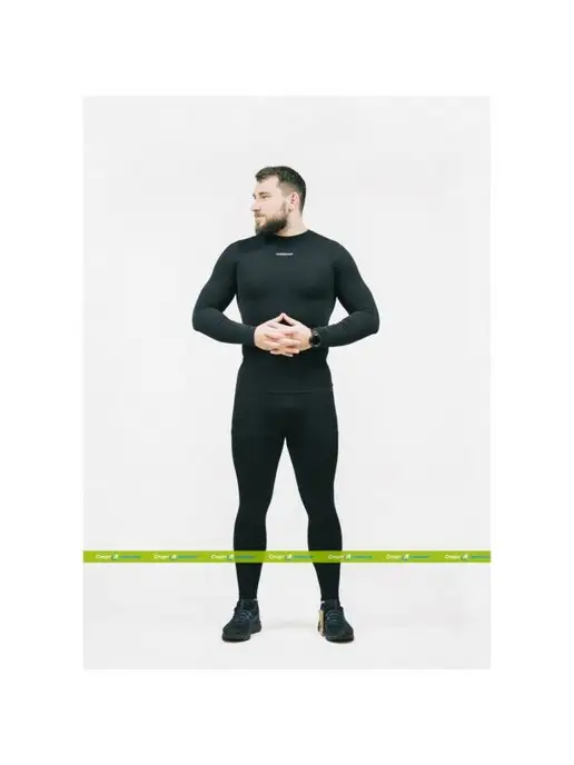 NoName Терморубашка, BODYFIT SHIRT, черный