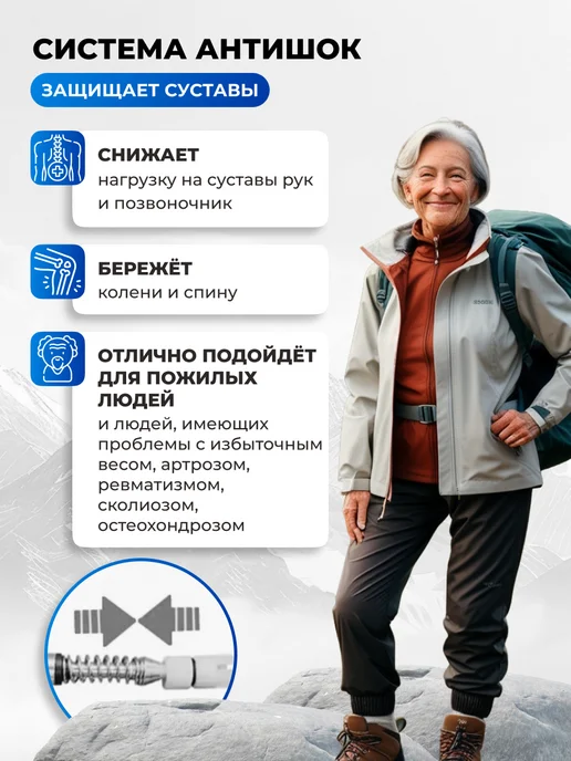 Finland Brand Палки для скандинавской ходьбы телескопические, карбон 60%, вариант, фото 2
