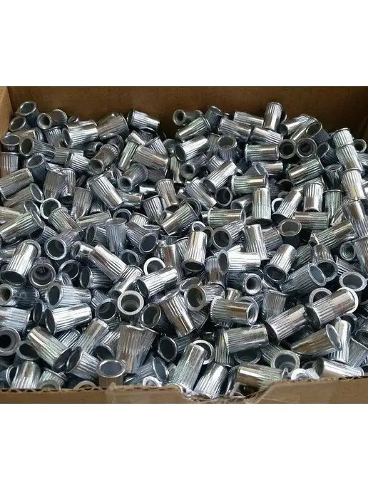 Sorrex OY Заклепка резьбовая М6х14 уменьшенный бортик с рифлением, 6x14, фото 2