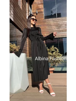 Платье летнее праздничное из шелка на завязках Albina.Fashion 104498640 купить за 2 863 ₽ в интернет-магазине Wildberries