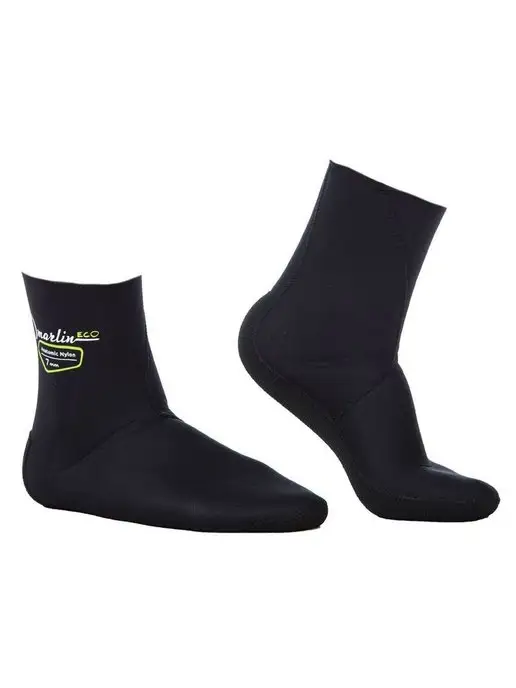 Marlin Носки неопреновые ANATOMIC NYLON ECO 5 мм, черный, фото 2