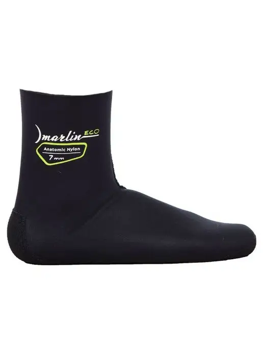Marlin Носки неопреновые ANATOMIC NYLON ECO 5 мм, черный, фото 7