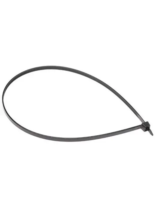 LECAR Хомут пластиковый 4,8х370мм черные, 4.8x370 мм