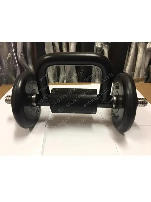 Sportlim Гиря разборная MB Barbell Черная, черный, фото 3