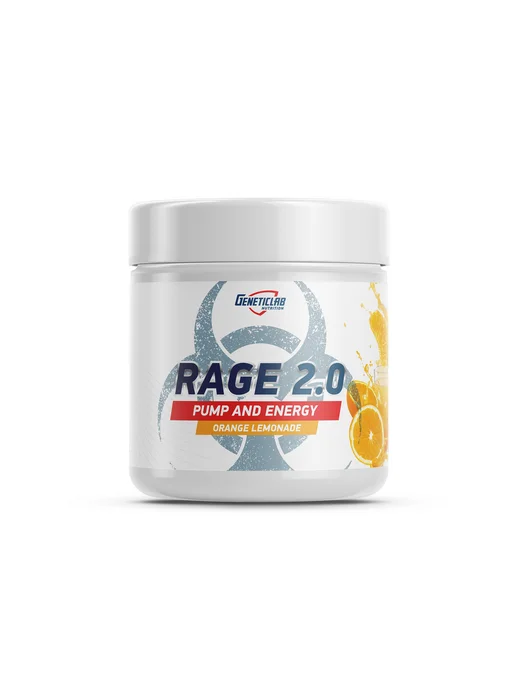 Geneticlab Nutrition Rage 2.0 240 г, яблоко, 240 г