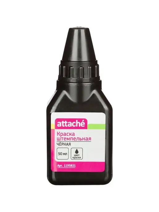 Attache Краска штемпельная, черный