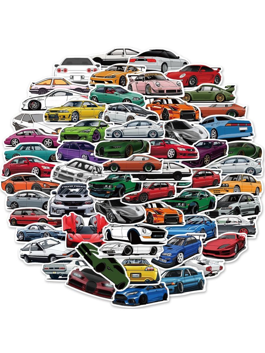 JDM cars Stickers