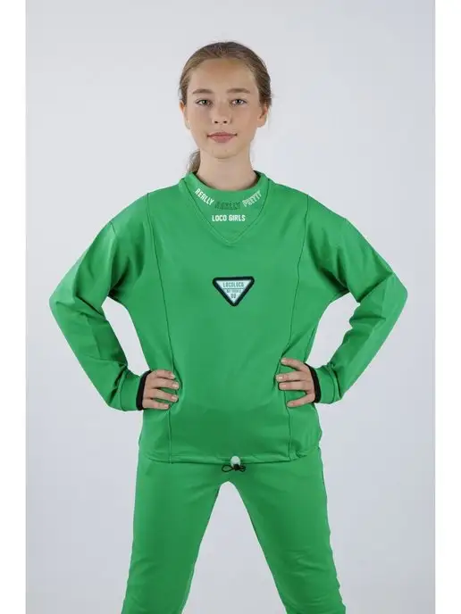 LOCOLOCO ALL For Junior Костюм для спорта и в школу, зеленый, фото 7