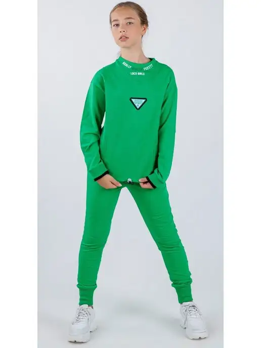 LOCOLOCO ALL For Junior Костюм для спорта и в школу, зеленый, фото 8