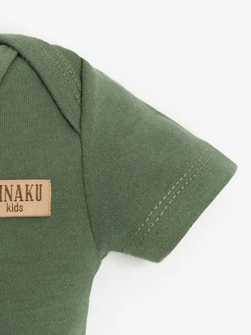 Minaku Боди для малышей для новорожденных, зеленый, фото 8