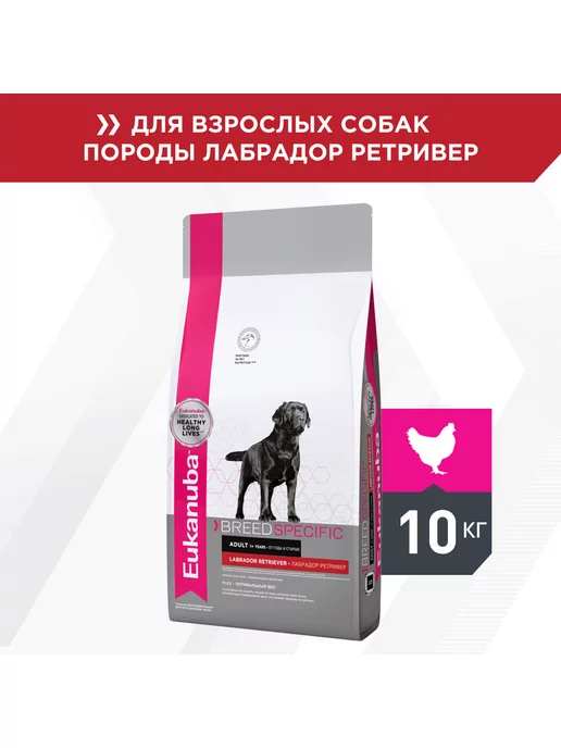 Сухой корм Eukanuba Лабрадор Ретривер для собак, 10 кг, фото 3