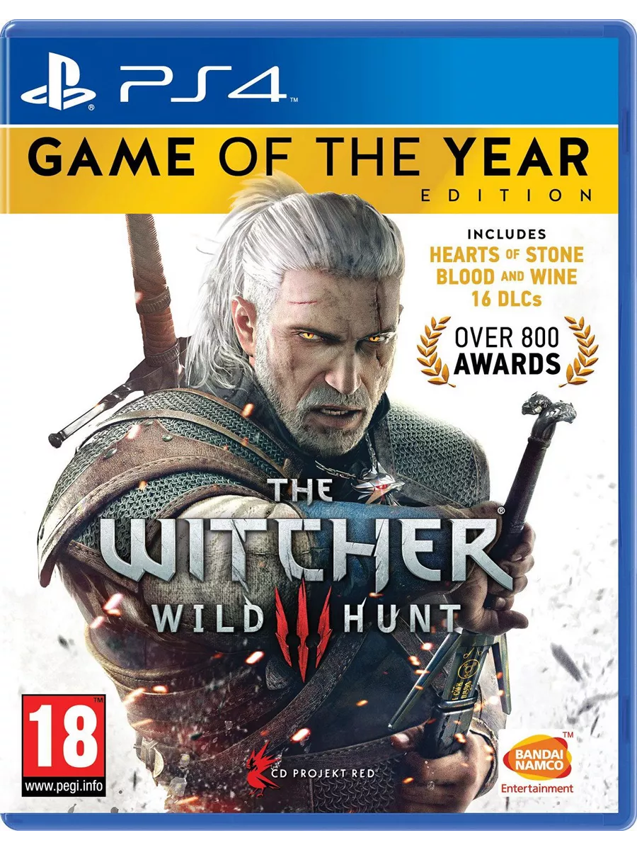 Ведьмак 3 Дикая Охота Witcher 3 GOTY (PS4, русские субтитры) Bandai Namco  Entertainment 105114985 купить за 1 925 ₽ в интернет-магазине Wildberries