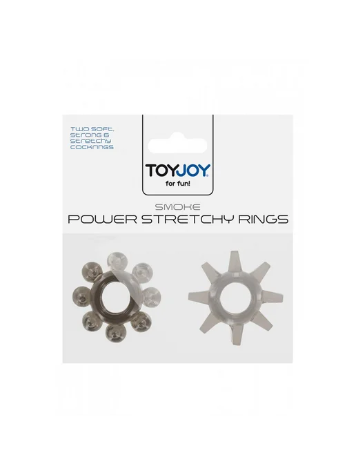 TOY JOY Набор эрекционных колец Power Stretchy 2 шт, 2 шт, фото 2