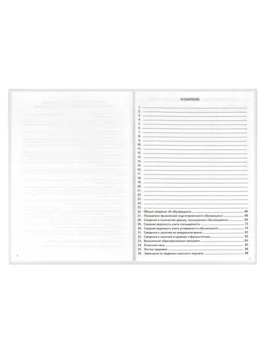 Kanc-05 Классный журнал 1-4 класс, белый, фото 5