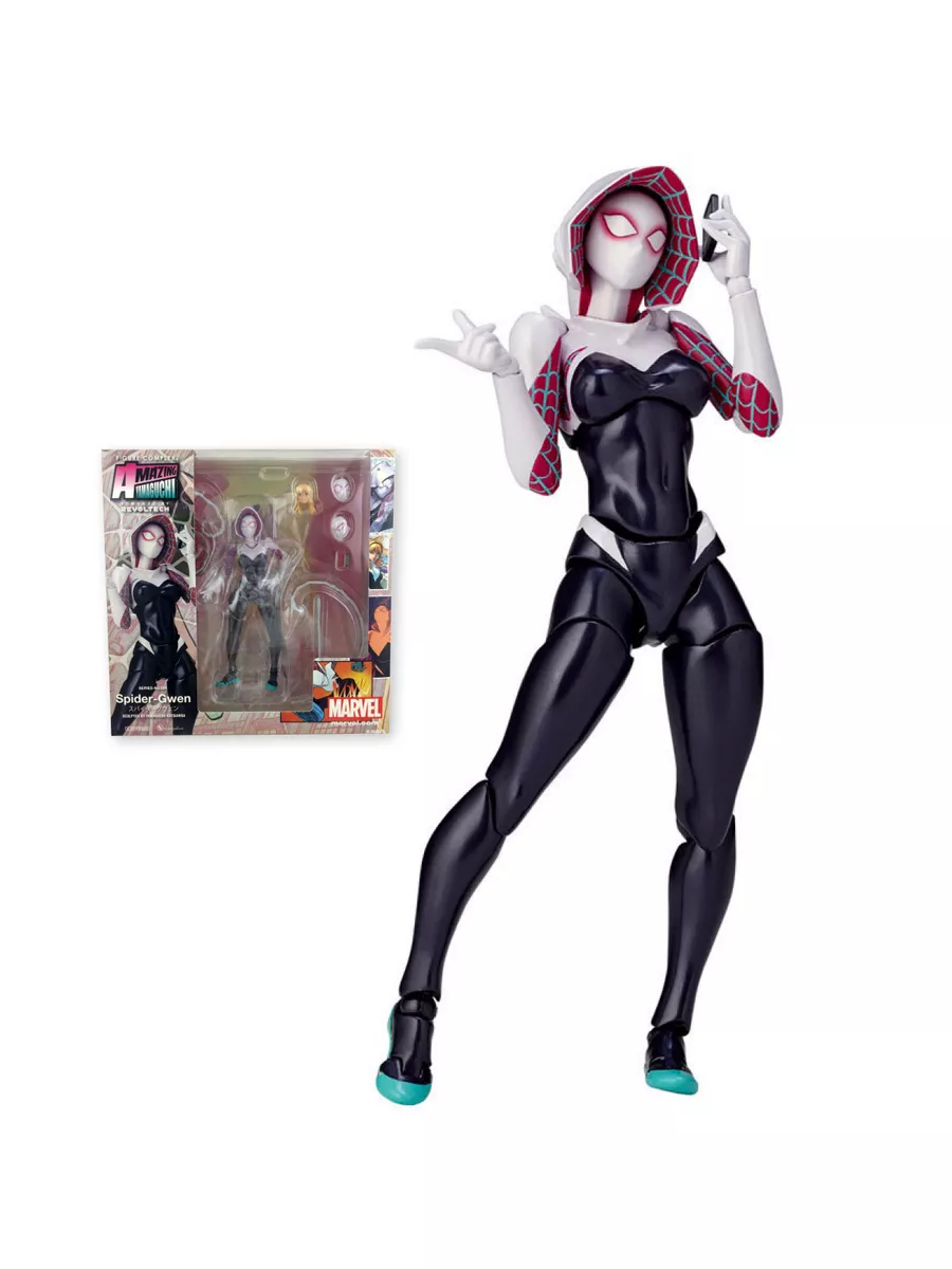 Фигурка Человек Паук Гвен / Spider-Gwen (16см) HYL бренда нет 105166100  купить в интернет-магазине Wildberries