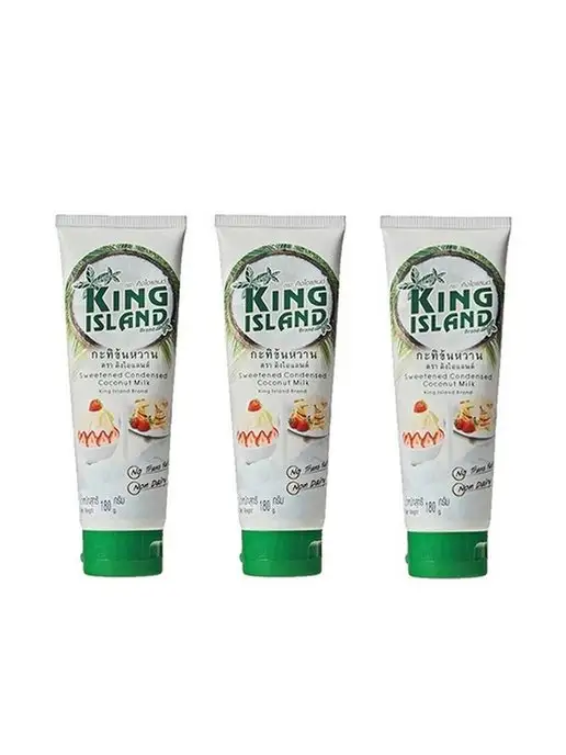 Основы Здоровья Кокосовая сгущенка "King Island" 3 шт х 180 г, 3 шт, 180 г, фото 4