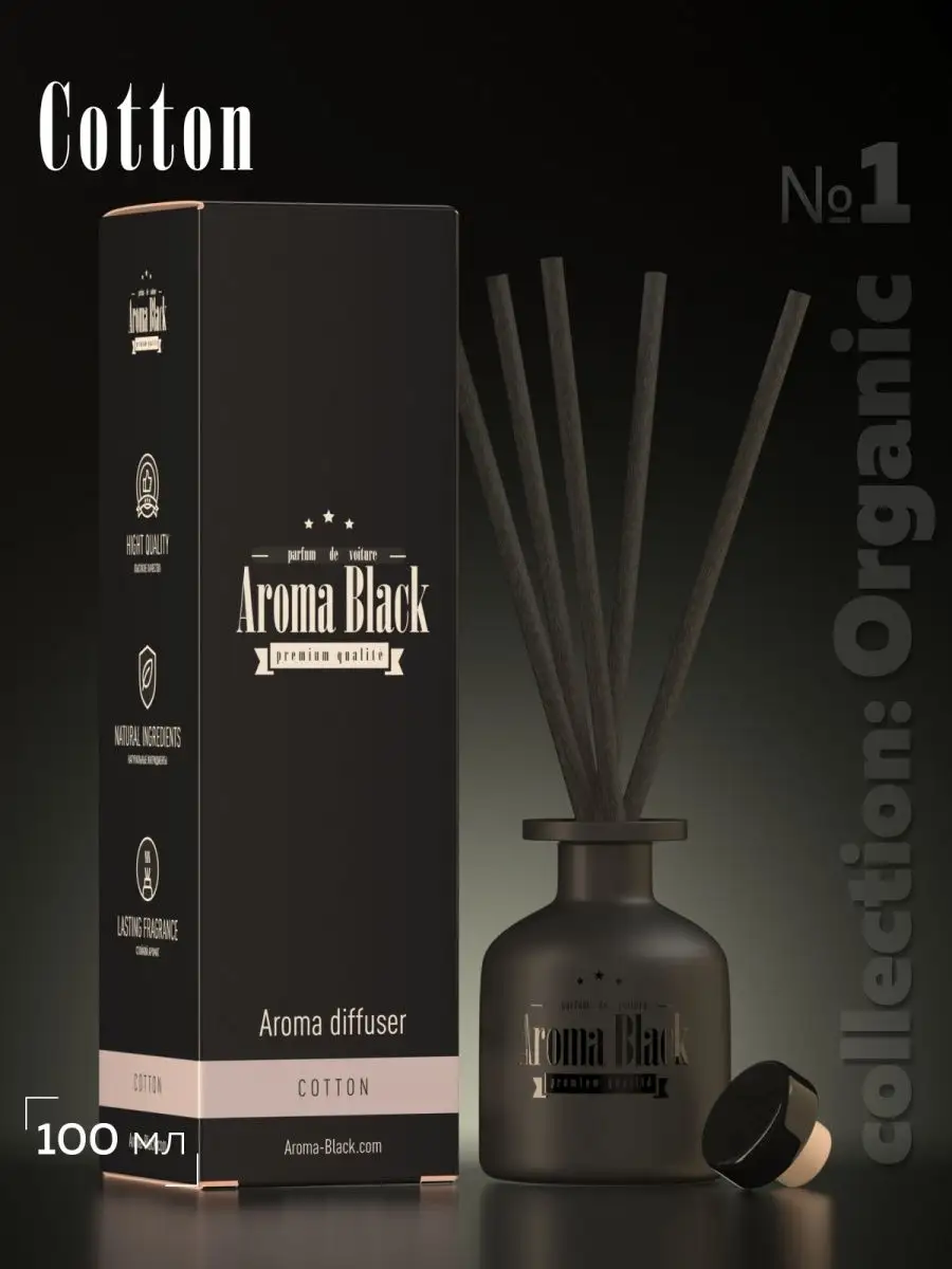 Ароматизатор для дома с палочками диффузор парфюм №1 Aroma-Black 105271495  купить за 798 ₽ в интернет-магазине Wildberries