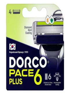 Кассеты мужские Pace 6 Plus SXA5040 Dorco 105277401 купить за 625 ₽ в интернет-магазине Wildberries