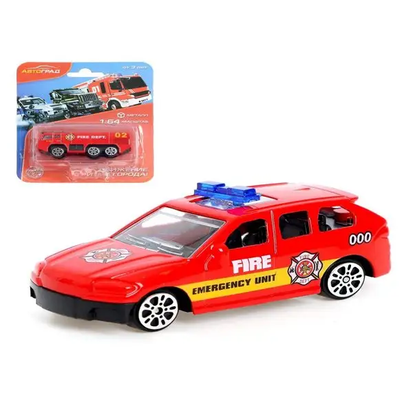 Металлическая машинка Игрушка МИКС