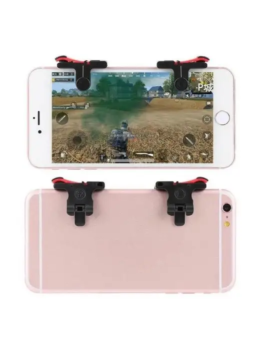 Триггер для смартфона/ Джойстик/ Геймпад/Pubg Триггеры Pubg mobile Джойстик Gamepad, черный, фото 4