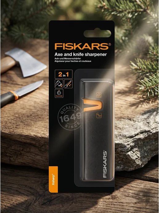 FISKARS Точилка для ножей и топоров ручная Фискарс XSharp, черный, фото 7