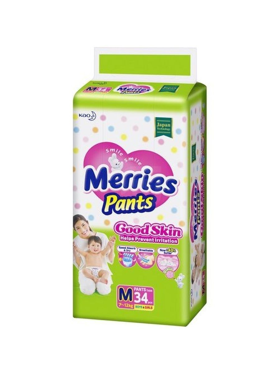 Merries skin. Merries good Skin. Merries good Skin m 7-12 кг, 50.