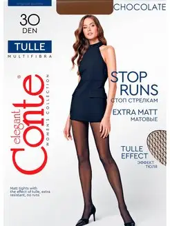 Колготки TULLE 30 ден Conte 105352993 купить за 381 ₽ в интернет-магазине Wildberries