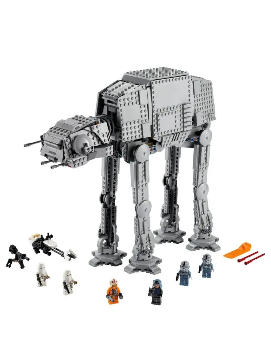 Конструктор Star Wars Звездные войны Штурмовой Шагоход АТ-АТ LEGO 105371755  купить за 5 481 ₽ в интернет-магазине Wildberries