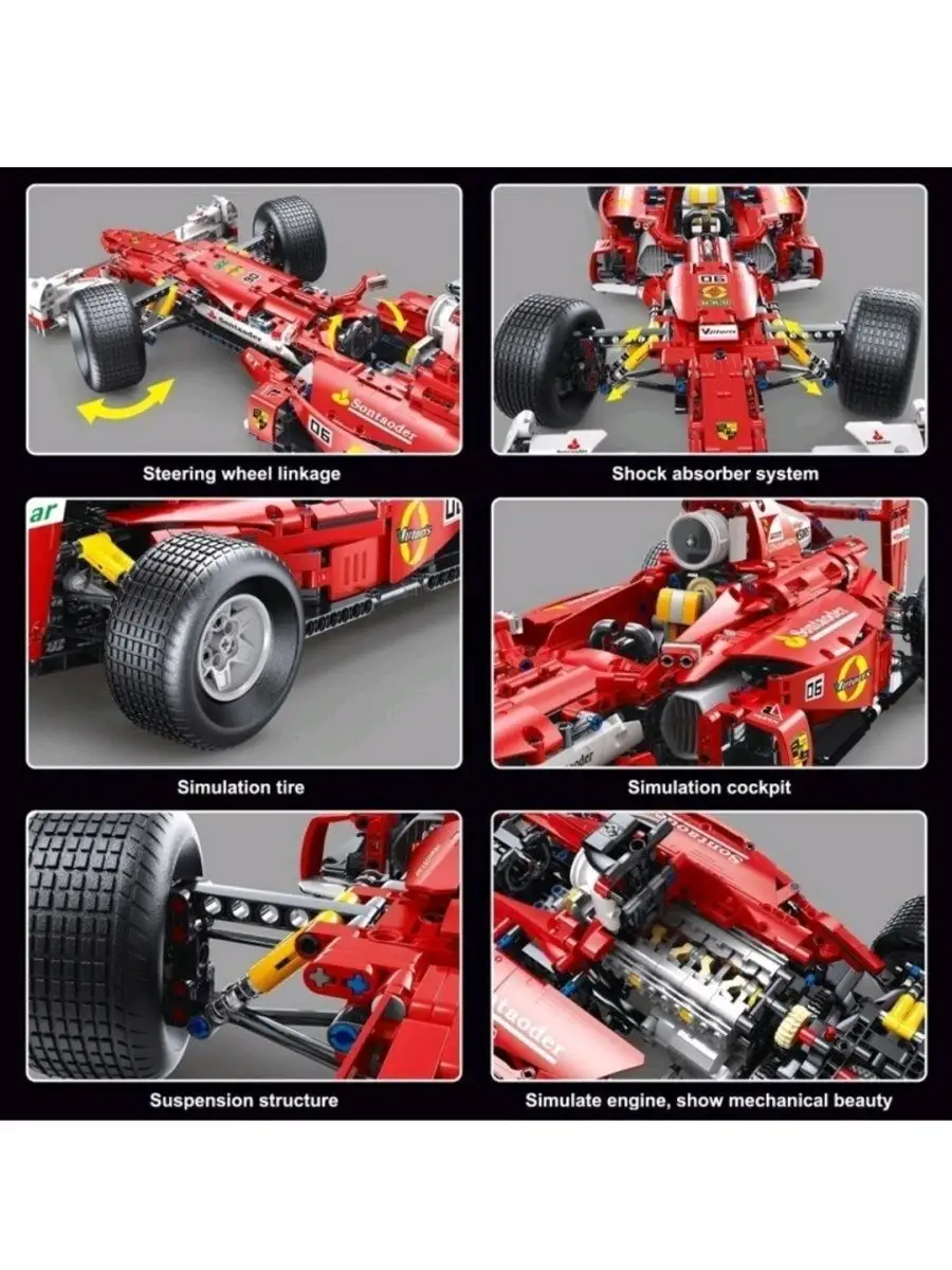 Конструктор Technic Техник Формула 1 Болид Formula 1 LEGO 105371770 купить  за 6 699 ₽ в интернет-магазине Wildberries