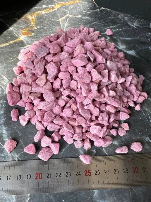 Экоша76 Грунт для аквариума натуральный камни декоративные, фиолетовый, фото 5