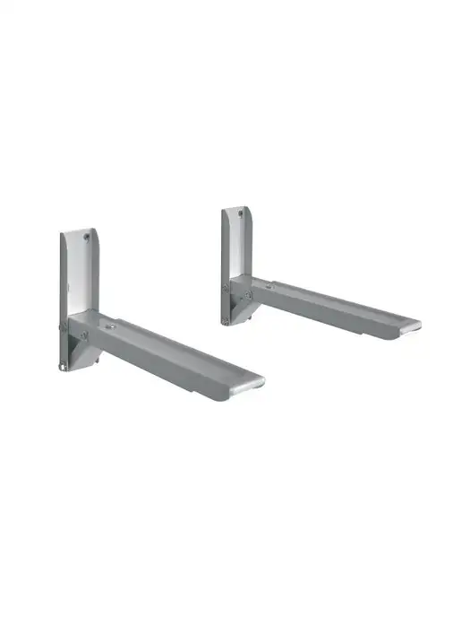 MD MetalDesign Кронштейн для СВЧ печей MD 3700 белый, серебристый, фото 3
