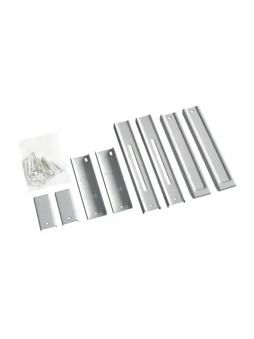 MD MetalDesign Кронштейн для СВЧ печей MD 3700 белый, серебристый, фото 5