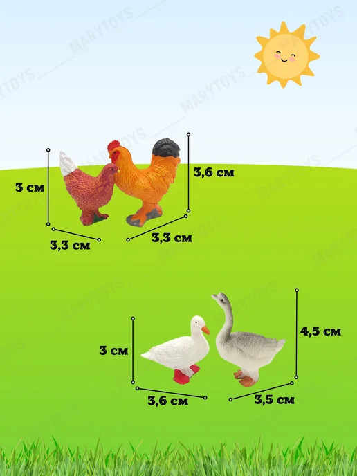 MaryToys Набор фигурок домашних животных, вариант, фото 5