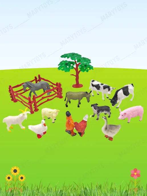 MaryToys Набор фигурок домашних животных, вариант, фото 7
