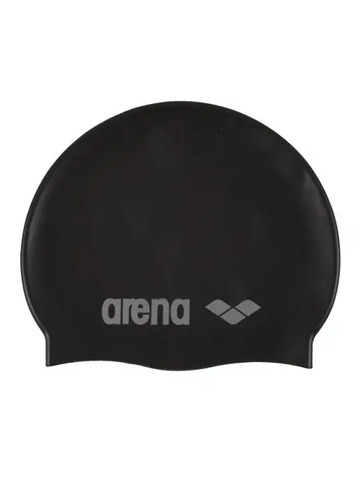 arena Подростковая шапочка для плавания Classic Silicone Jr, черный, фото 2