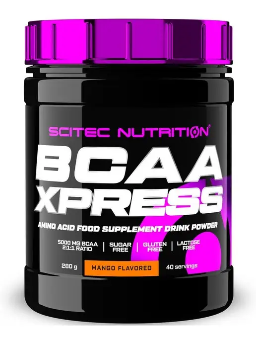 Scitec Nutrition Аминокислоты БЦАА 280 г. манго, 280 г, фото 8