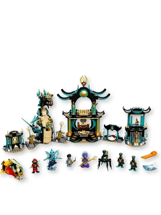 LEGO Конструктор Ниндзя Храм Бескрайнего моря, черный, фото 6