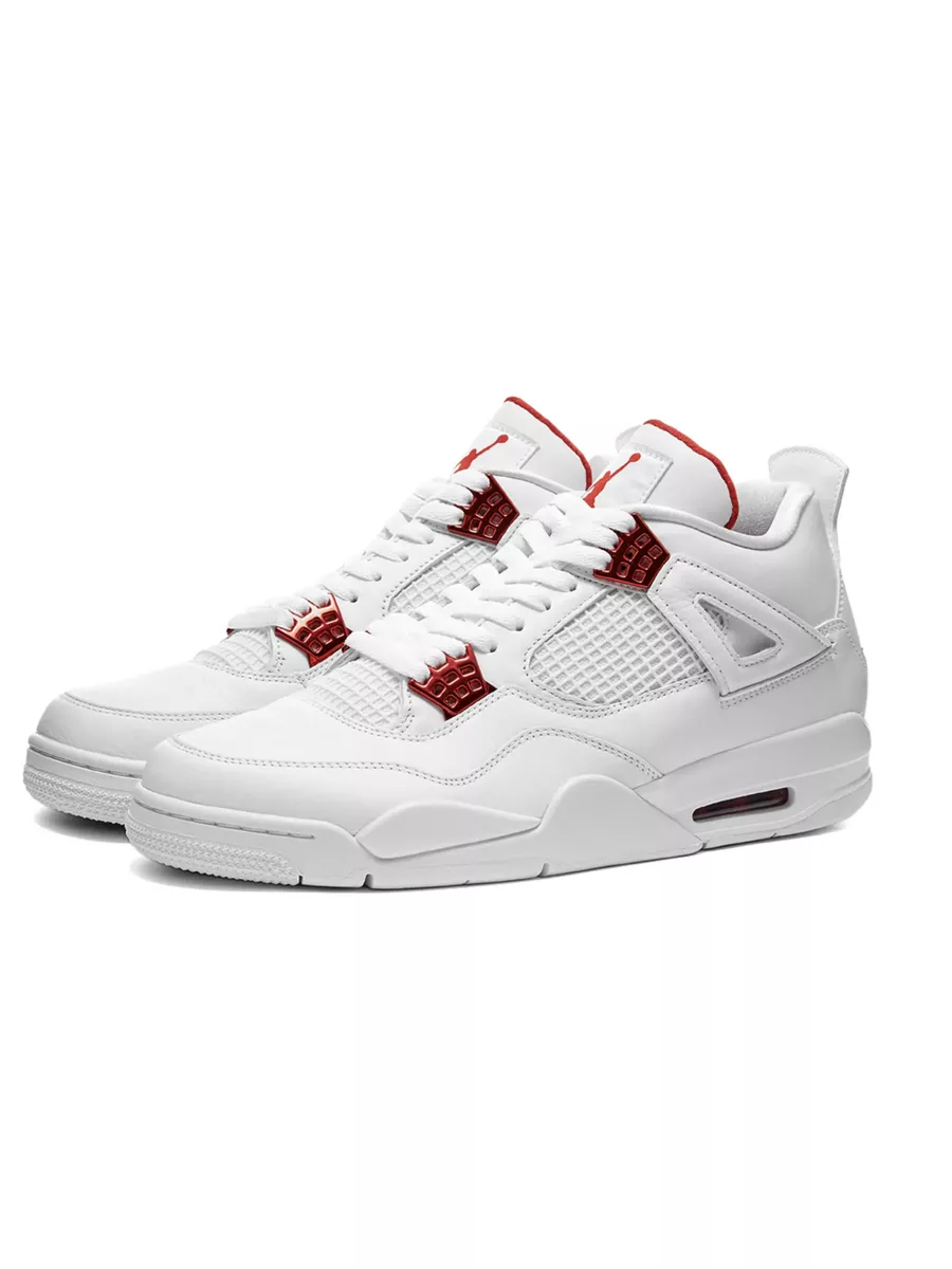 Nike jordan white and red hotsell