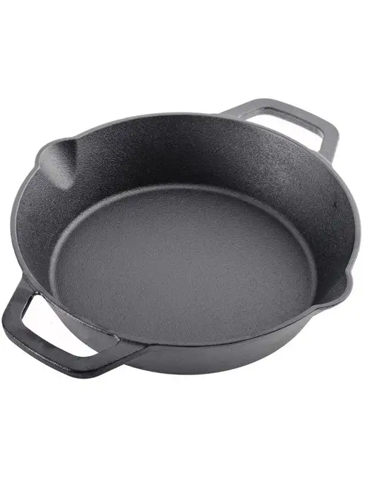 Жаровня сковорода чугунная 2,5 л - фото 2