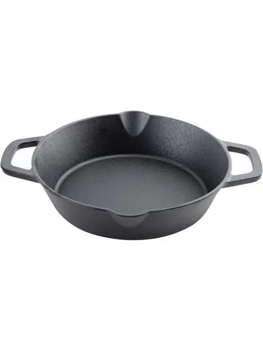 Жаровня сковорода чугунная 2,5 л - фото 4