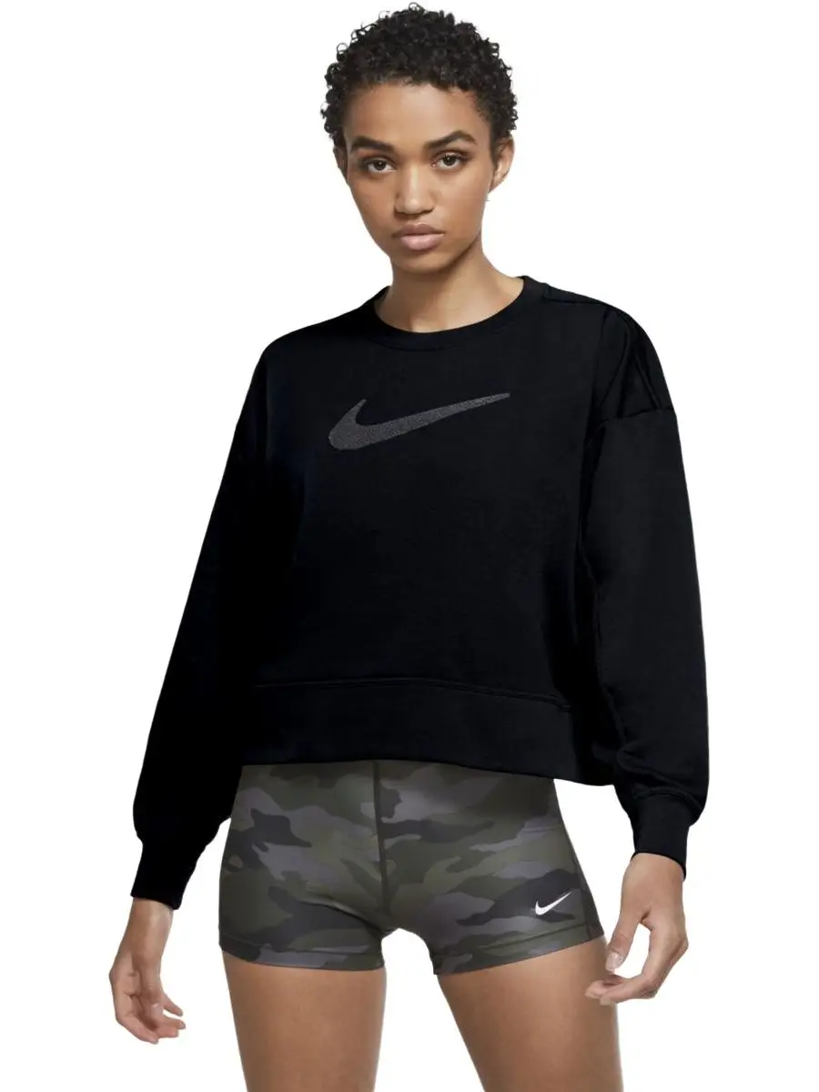 Nike crew neck swoosh online